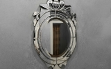 Узкое овальное зеркало Midas в венецианском стиле