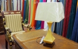Настольная лампа Deco золотая с витой ножкой
