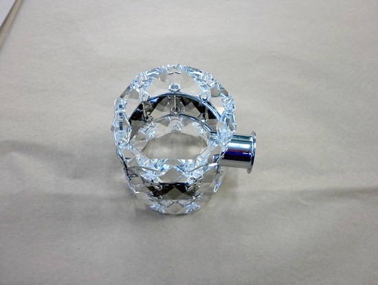 Внутреннее кольцо из кристаллов свильника Flash