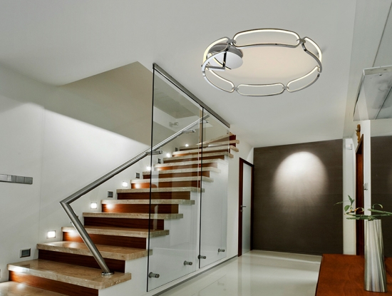 Потолочный светильник Colette 80 см в интерьере холла