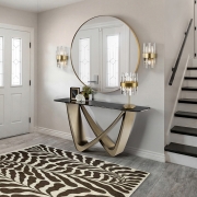 Зеркало+ светильники+ консоль Schuller